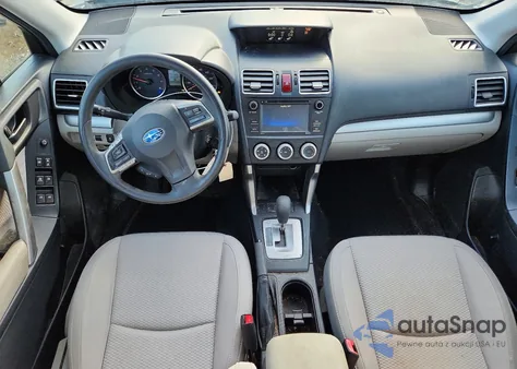 2016 Subaru Forester 2.5I z USA, uszkodzony, nr VIN JF2SJABC6GH400290